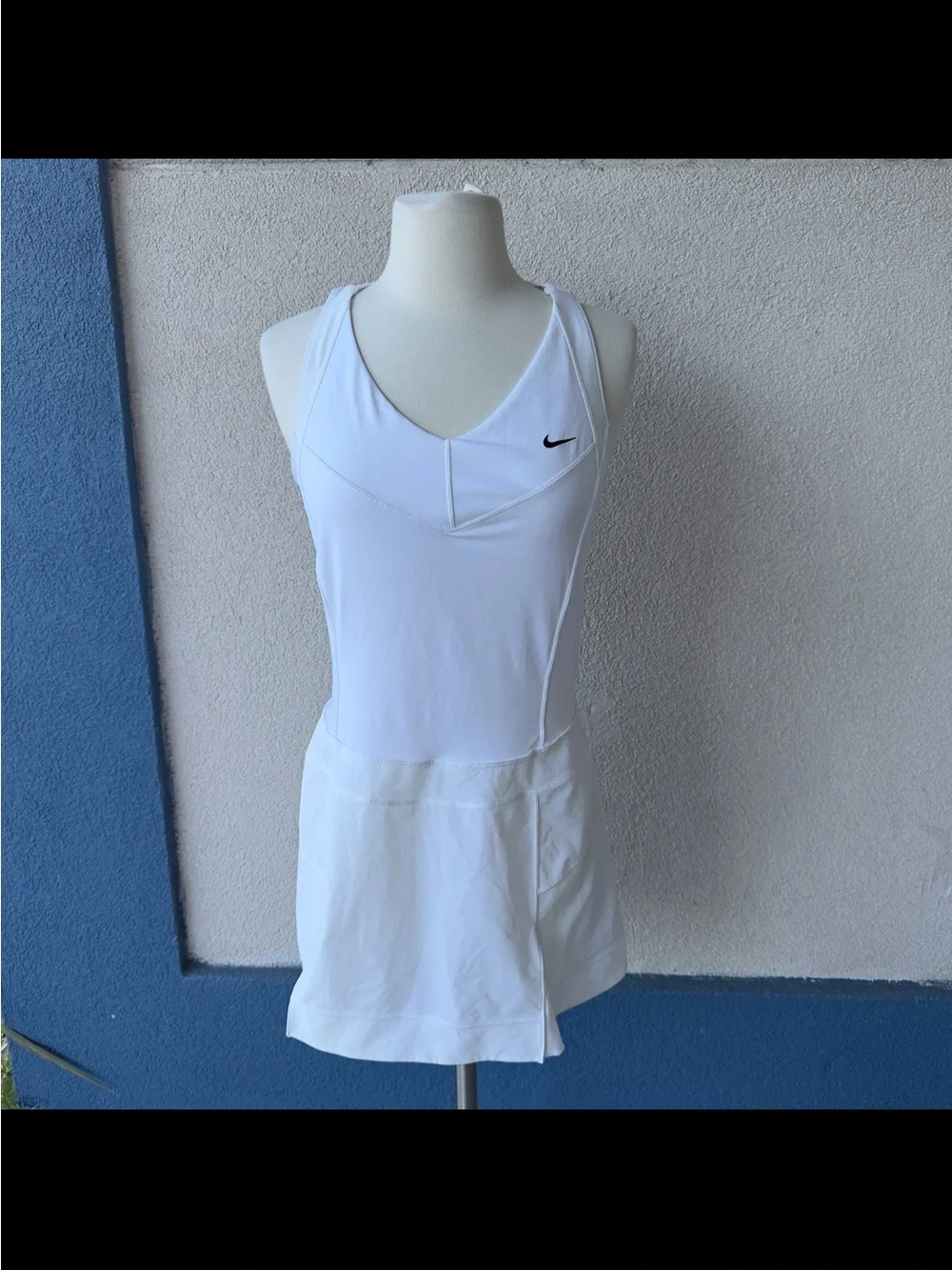 Y2K White Nike Tennis Dress